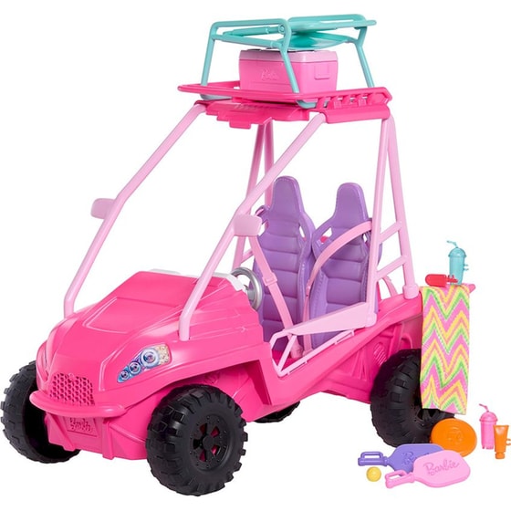 Mattel Barbie Mysteries: Beach Detectives Ultimate Beach Buggy image 0