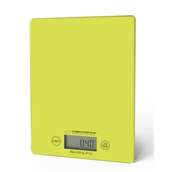 Ψηφιακή Ζυγαριά Κουζίνας ESPERANZA EKS002G 1gr/5kg Πράσινο image 0