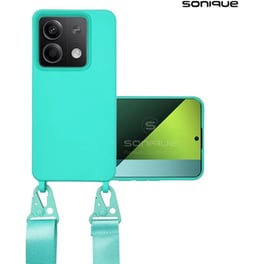 Θήκη Xiaomi Redmi Note 13 5G - Sonique Με Strap - Γαλάζιο