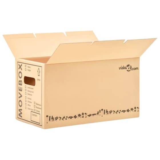 Vidaxl Χαρτοκιβώτια Μετακόμισης 100 Τεμ. Xxl 60 X 33 X 34 Εκ. image 4