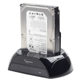 Docking Station Gembird USB 3.0 – Για SATA HDD, πολλαπλές θύρες – Μαύρο