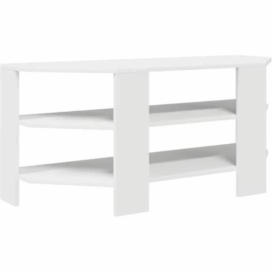 Έπιπλο Τηλεόρασης VidaXL Γωνιακό 102 x 40,5 x 45 cm - Λευκό image 6