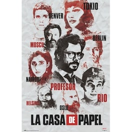 Αφίσα La Casa De Papel Κάθετη 61 x 91.5 cm
