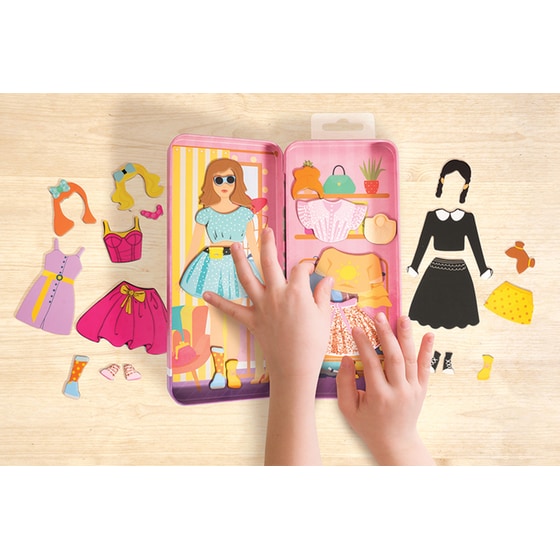 HappiHobbi Magnet Tins City Heroes/ Fashion Girl/ Mermaid Princess Εκπαιδευτικοί Χάρτινοι Μαγνήτες 1 Τμχ - Τυχαία Επιλογή Σχεδίου image 13
