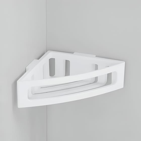Ράφι Μπάνιου Wenko Πλαστικό 35x20x8.5cm - Λευκό image 2