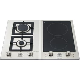 LA GERMANIA P63 2V LAG X (GPL) 61.5 cm Inox Εστία Μεικτή Υγραερίου Αυτόνομη