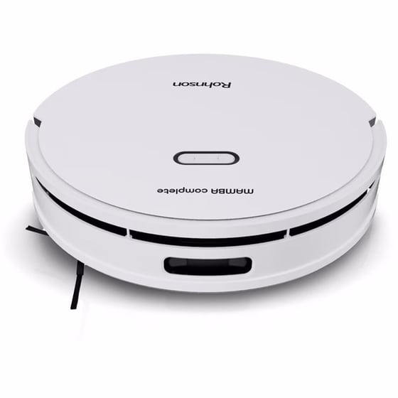 ROHNSON MAMBA RM-05 για Σκούπισμα και Σφουγγάρισμα με Χαρτογράφηση Χώρου Λευκό Σκούπα Ρομπότ image 7