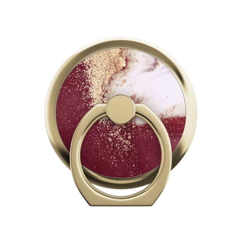 Magnetic Ring Mount iDeal – Golden Burgundy Marble