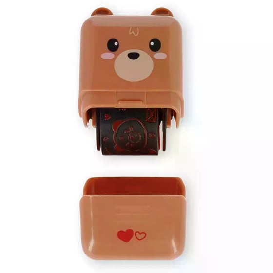 Σφραγίδα Legami Roller Teddy Bear Brown image 1