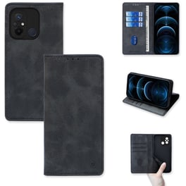 Θήκη Xiaomi Redmi 12C - Vintage Magnet Book Sonique - Μαύρο