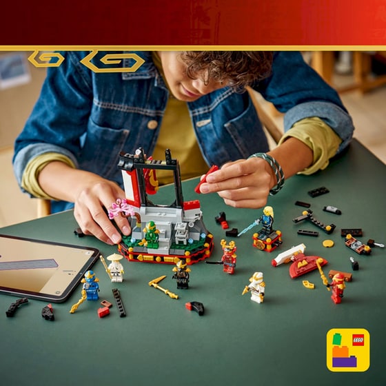 LEGO® NINJAGO® Διακοσμητικό με Χαρακτήρες Νίντζα 15η Επέτειος (71866) image 8