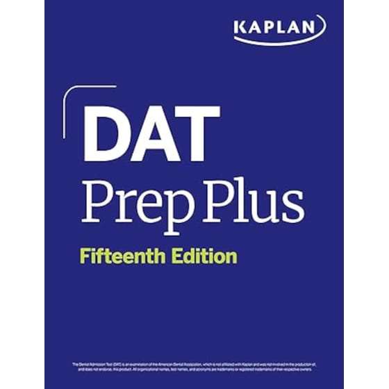 DAT Prep Plus, Fifteenth Edition: 2 Practice Tests + Proven Strategies + Online image 0