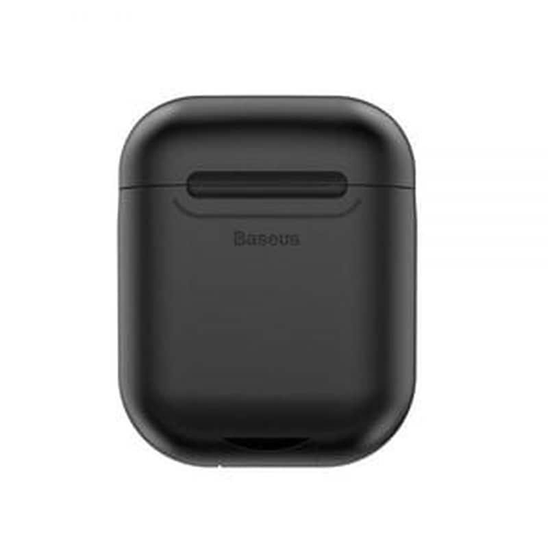 BASEUS Θήκη Ακουστικών Baseus Wireless Charger Silicone για Apple AirPods - Black