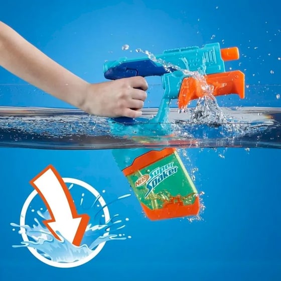 Εκτοξευτής Nerf Dunk Fill Super Soaker 2-Pack image 1