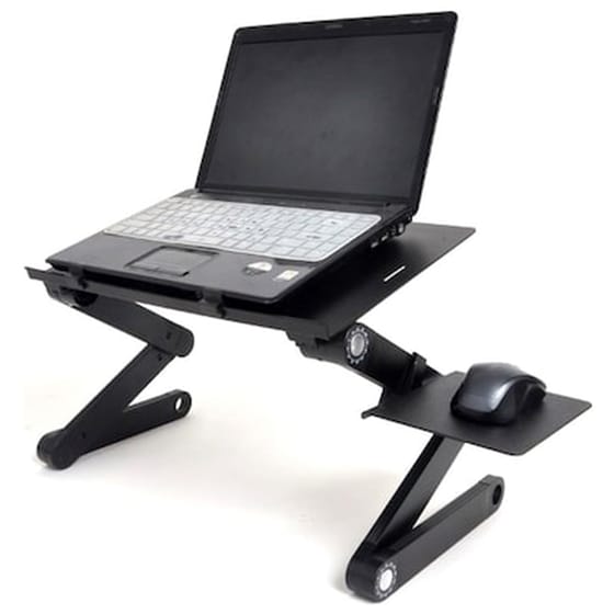 Πτυσσομενο Τραπεζακι Laptop T8 Με 2 Ανεμιστήρες image 0