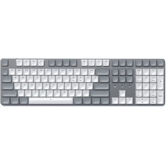 Satechi Slim SM3 Ασύρματο Bluetooth Μηχανικό Πληκτρολόγιο Λευκό (US) image 0
