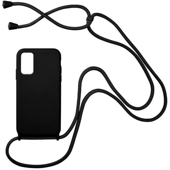 Θήκη Samsung Galaxy A41 - Sonique Carryhang Με Κορδόνι - Μαύρο image 0