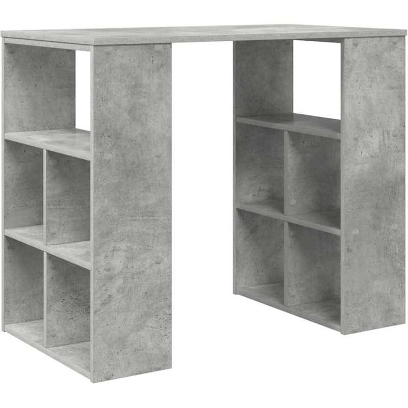 Γραφείο VidaXL από Επεξεργασμένο Ξύλο 90x50x75 cm - Γκρι Σκυροδέματος