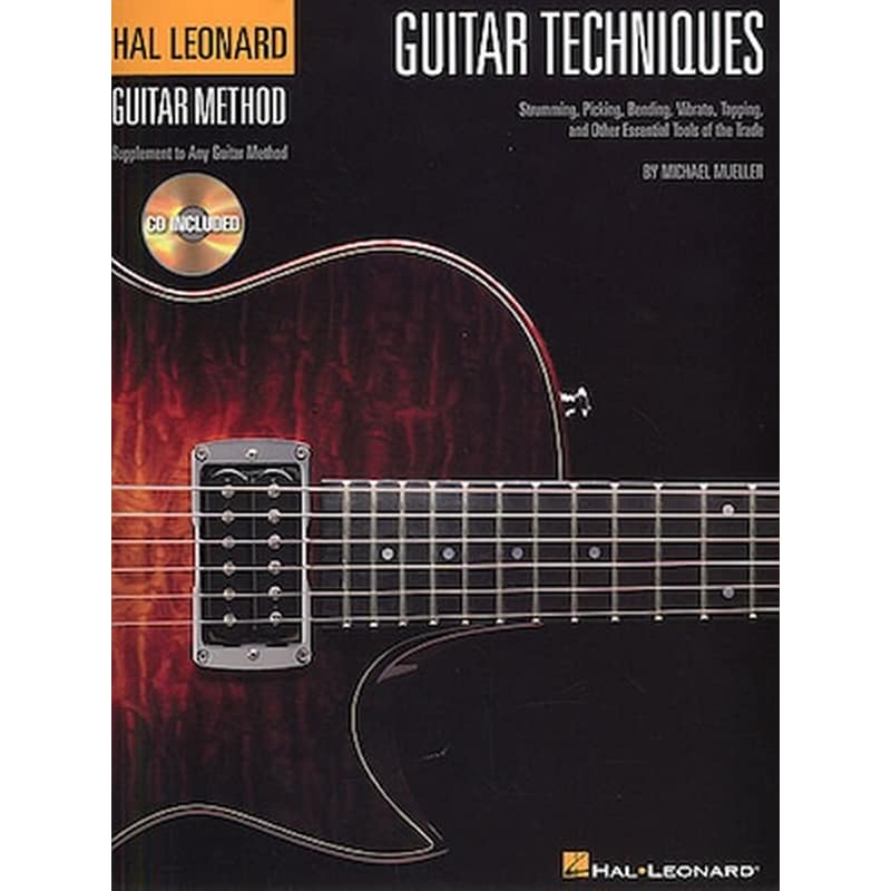 HAL LEONARD Guitar Method - Guitar Techniques - Cd