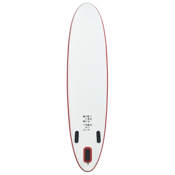 Φουσκωτή Σανίδα SUP VidaXL 300 x 72 cm - Κόκκινη image 3