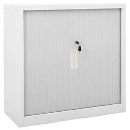Ντουλάπι Γραφείου VidaXL από Ατσάλι 90x40x90 cm - Γκρι