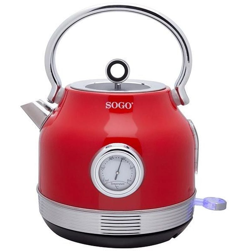 SOGO SOGO KET-SS-7760 2200 W 1.8 L Κόκκινο Βραστήρας