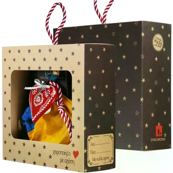 Γούρι Synchronia&nbsp;Κόκκινο&nbsp;Κεραμικό&nbsp;Mini Καρδιά image 3