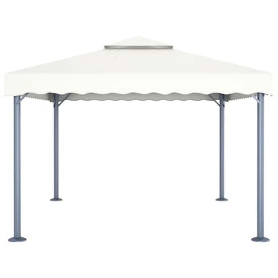 Κιόσκι Vidaxl Αλουμίνιο με Φώτα 400x300cm - Κρεμ image 3