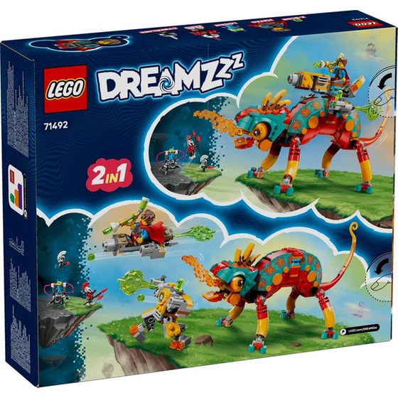 LEGO® DreamZzz Mateo's Fire Chameleon (71492) image 2