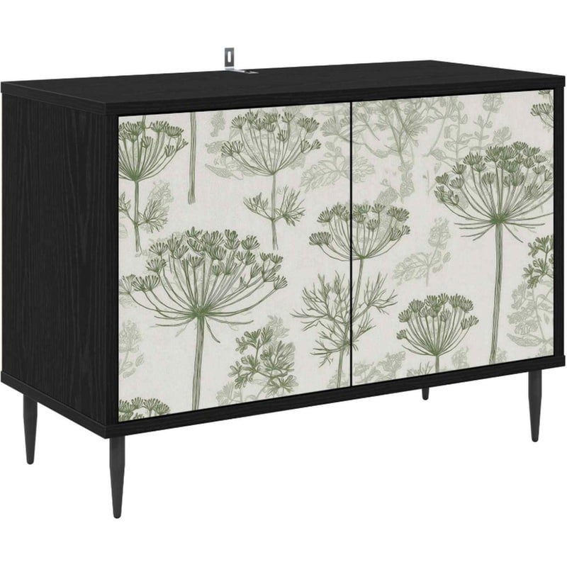 Έπιπλο Τηλεόρασης VidaXL GOTHA 69 x 33 x 50,5 cm - Μαύρη Δρυς