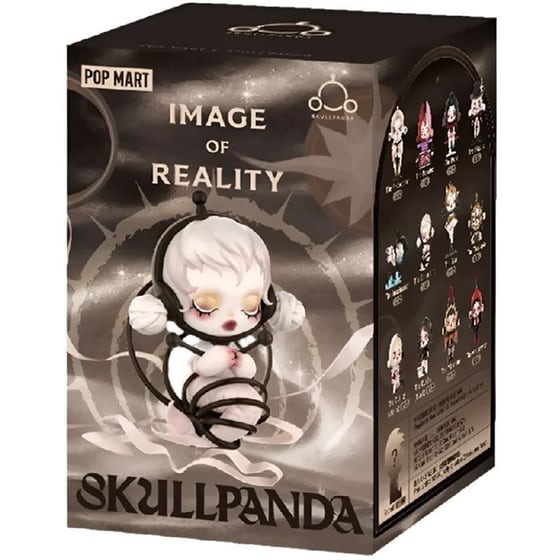 Φιγούρα Pop Mart Skullpanda Image Of Reality Series Blind Box image 0