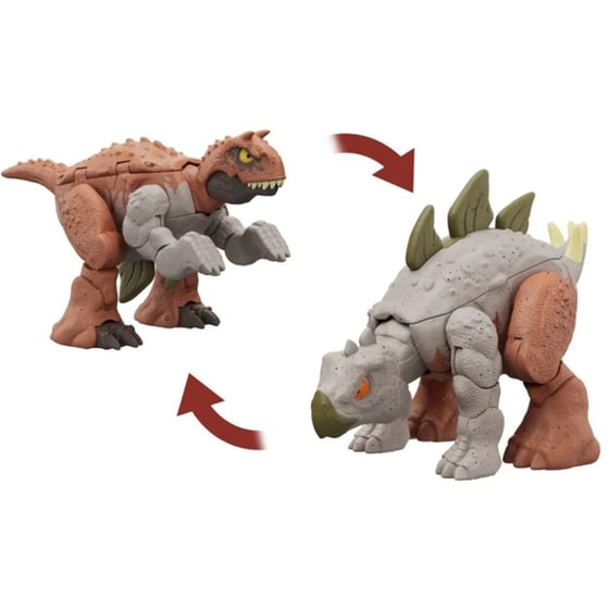 Δεινόσαυροι Jurassic World Mattel 2 σε 1 image 1
