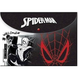Φάκελος Gim με Κουμπί A4 Spiderman World Of Web