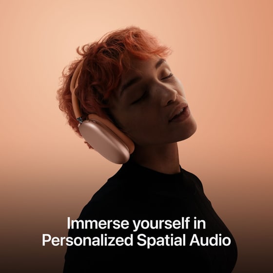 Apple AirPods Max Ασύρματα Ακουστικά Κεφαλής 2nd Gen - Starlight image 4