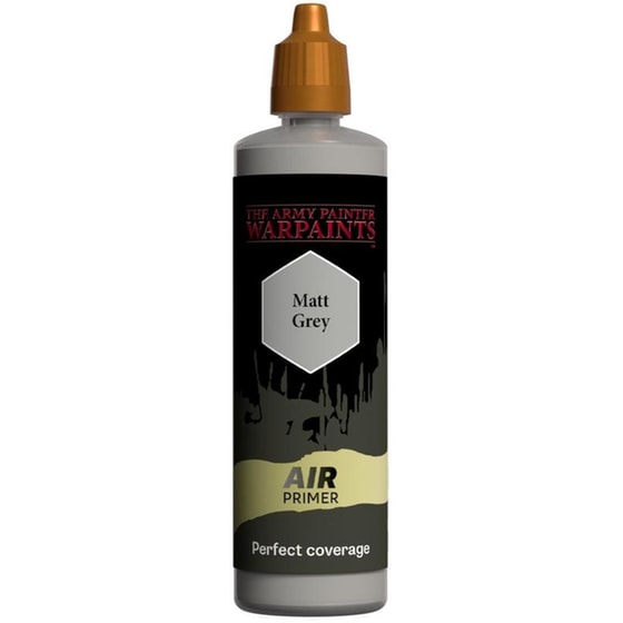 The Army Painter - Air Primer Matt Grey Χρώμα Μοντελισμού (100ml) image 0