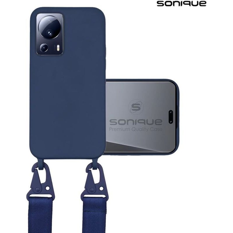 Θήκη Xiaomi Xiaomi 13 Lite - Sonique Carryhang Με Strap - Μπλε