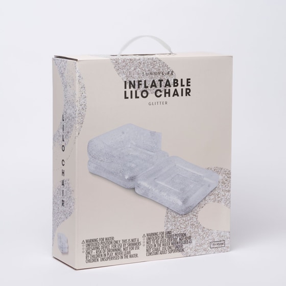 Στρώμα Θαλάσσης SunnyLife Lilo 85 cm - Διαφανές/Glitter image 13