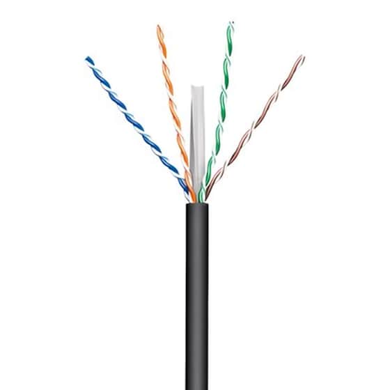 NTW CABLE GOOBAY CAT.6 U/UTP 100M BLACK image 0