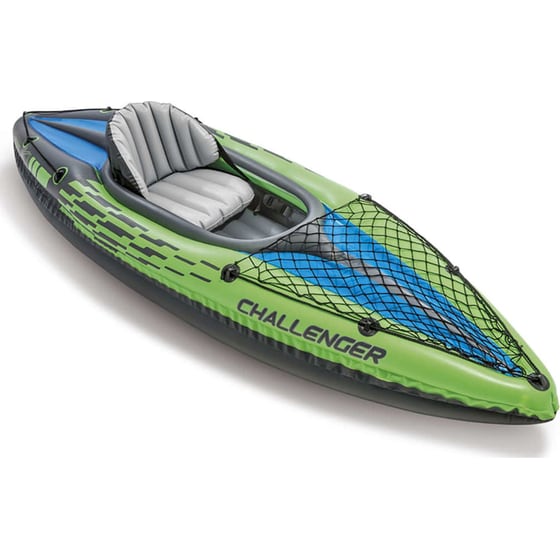 Καγιάκ Φουσκωτό Διθέσιο Intex Challenger K1 274cm - Πράσινο image 4