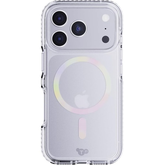 Θήκη Apple iPhone 17 Pro - Tech21 EvoCrystal με MagSafe - Iridescent image 0