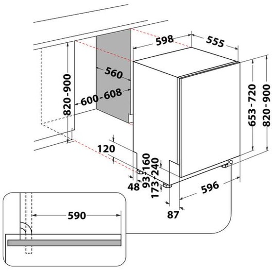 HOTPOINT H2I HD526 A για 14 Σερβίτσια Πλήρως Εντοιχιζόμενο Πλυντήριο Πιάτων image 6
