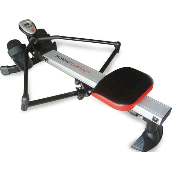 Κωπηλατική με Υδραυλική Αντίσταση Toorx Rower Compact 125x50x91cm - Ασημί/ Μαύρη image 2