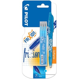 Στυλό Gel Pilot Frixion Ball 0.7mm Σιέλ (+3 Ανταλλακτικά)