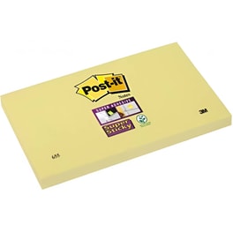 Αυτοκόλλητα Χαρτάκια 3M Post-it 76x127 mm Κίτρινο (90 Φύλλων - 1 Τεμάχιο)