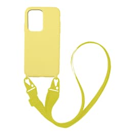 Θήκη Samsung Galaxy S20 Ultra - Sonique Carryhang Θήκη Σιλικόνης Με Κορδόνι - Κίτρινο