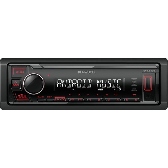 Car Tuner Kenwood KMM105RY 200W - Μαύρο image 0