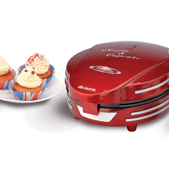 Παρασκευαστής Muffin Cupcake Ariete Party Time 188 - 700W - Κόκκινο image 1
