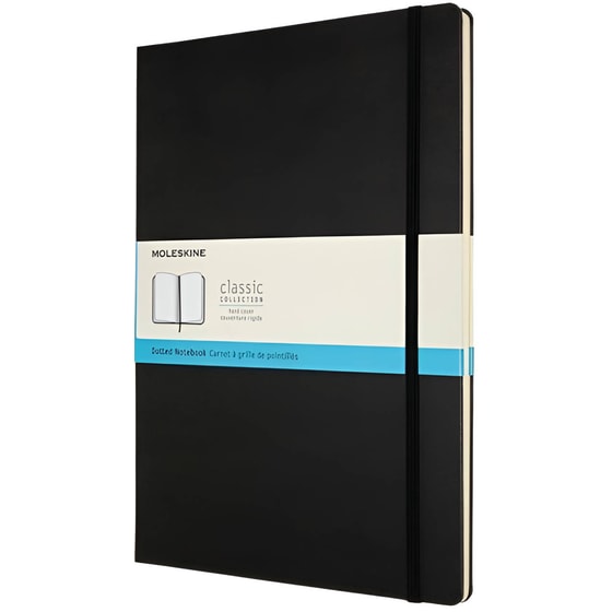Σημειωματάριο Moleskine με Τελείες Μαύρο XL (1 Τεμάχιο) image 0
