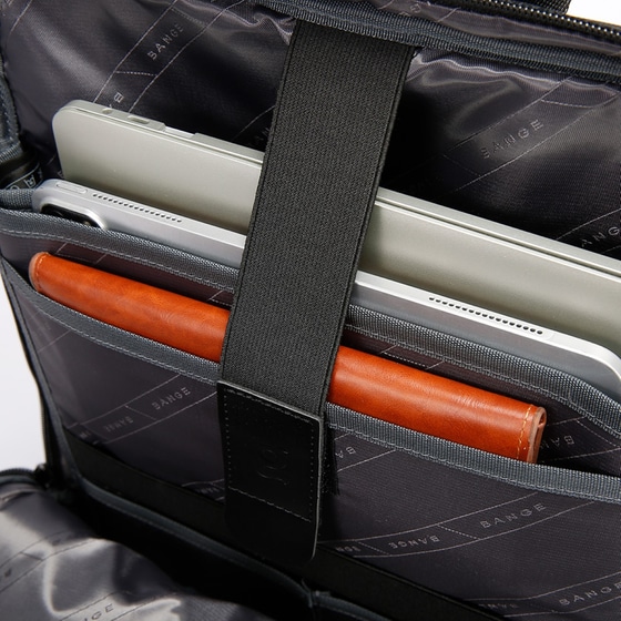 Τσάντα Laptop Bange 2913 15.6" Αδιάβροχη - Γκρι image 7