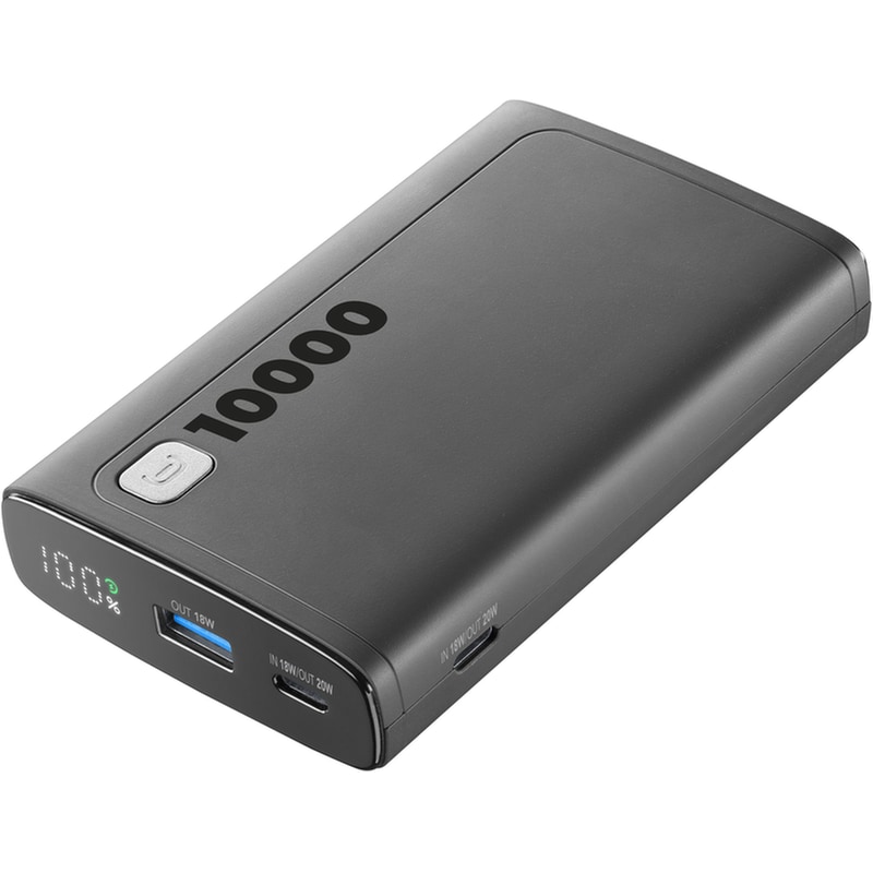 CELLULAR LINE Powerbank Cellular Line Elite 10.000 mAh 20W - Black